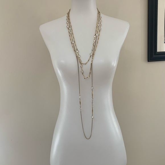 Necklace Multi Strand Chain - Picture 7 of 8